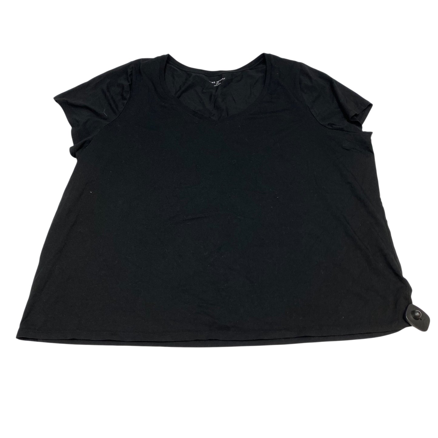 Top Ss Basic By Lane Bryant In Black, Size:3X