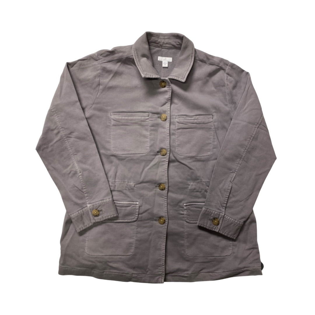 Blazer By J. Jill In Grey, Size:Mp