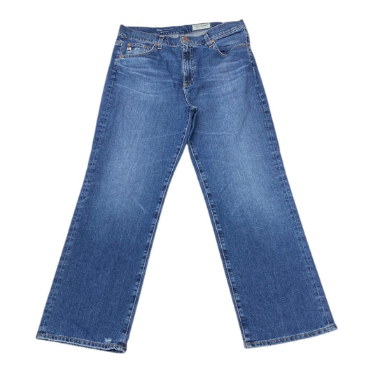 Jeans Wide Leg By Kut In Blue Denim, Size:10