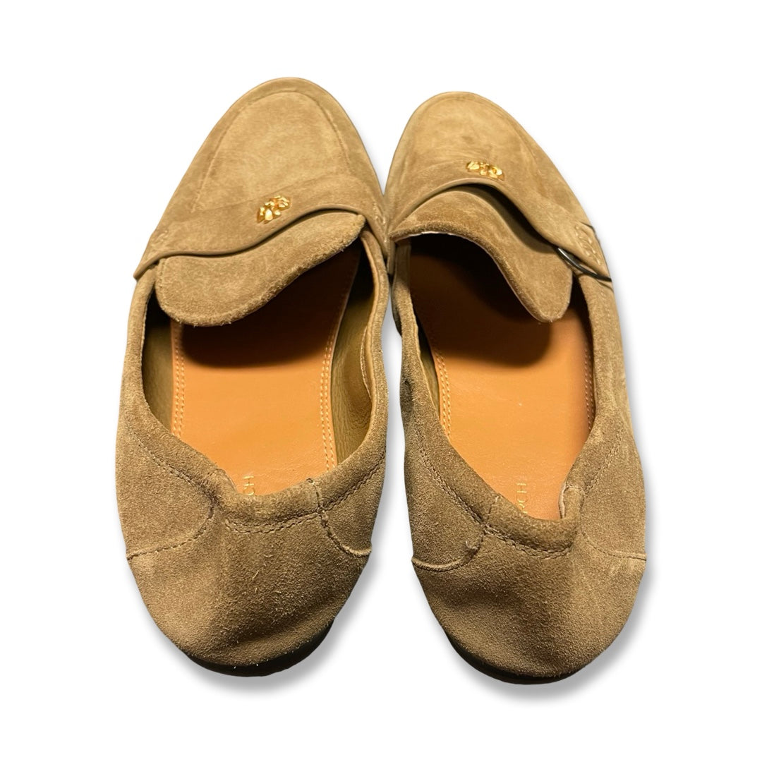 Shoes Designer By Tory Burch In Brown, Size:10