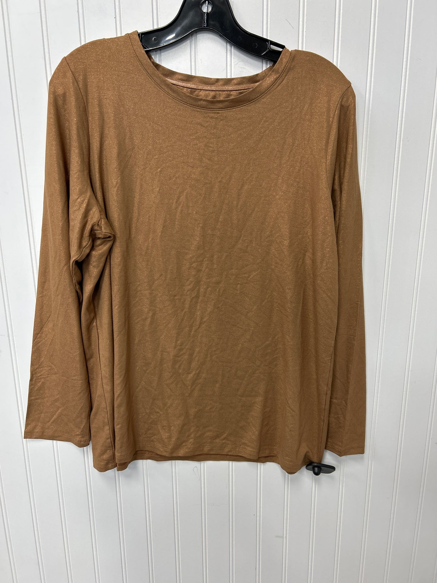 Top Ls By Chicos In Brown, Size:L