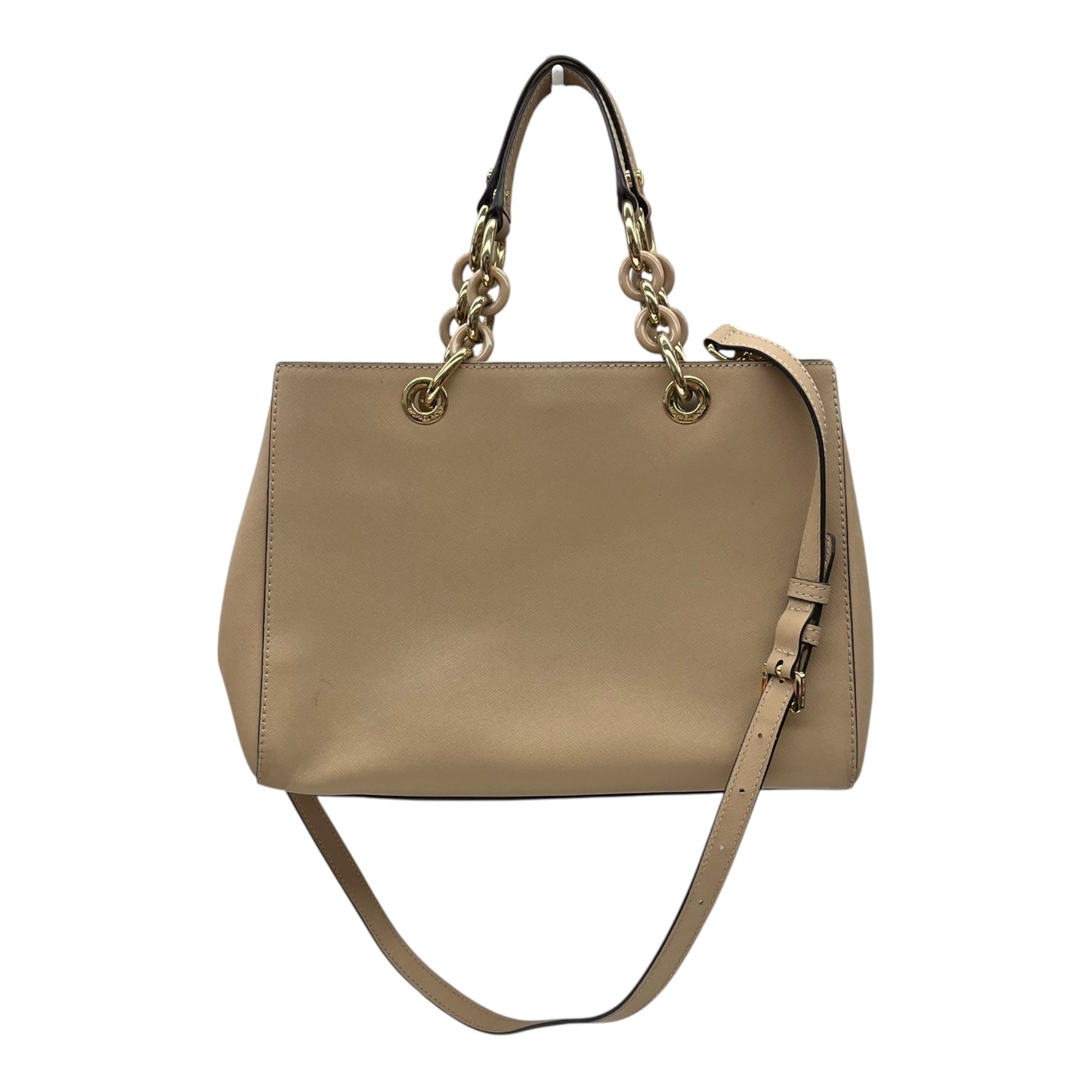 Handbag Designer By Michael Kors In Tan, Size:Large