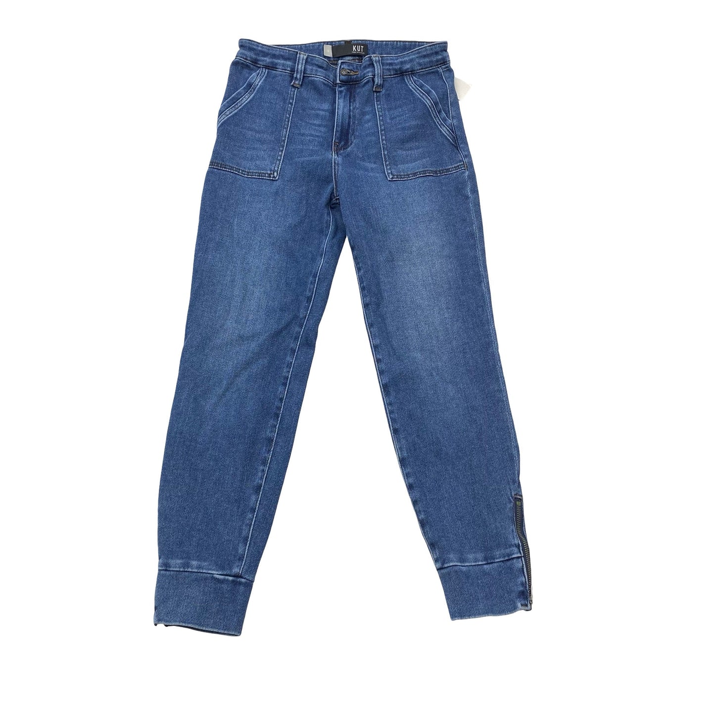 Jeans Skinny By Kut In Blue Denim, Size:6