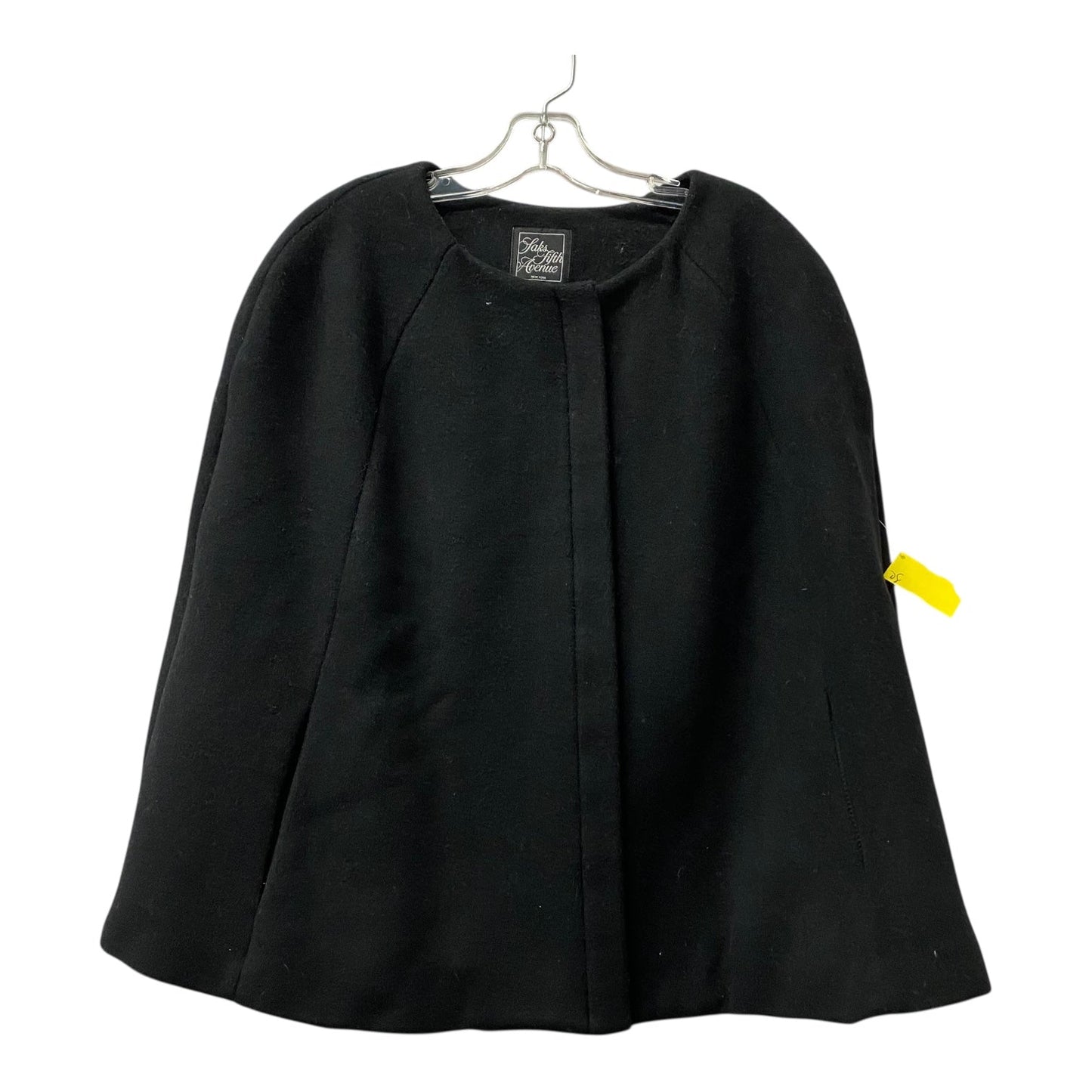 Poncho By Saks Fifth Avenue In Black, Size:S