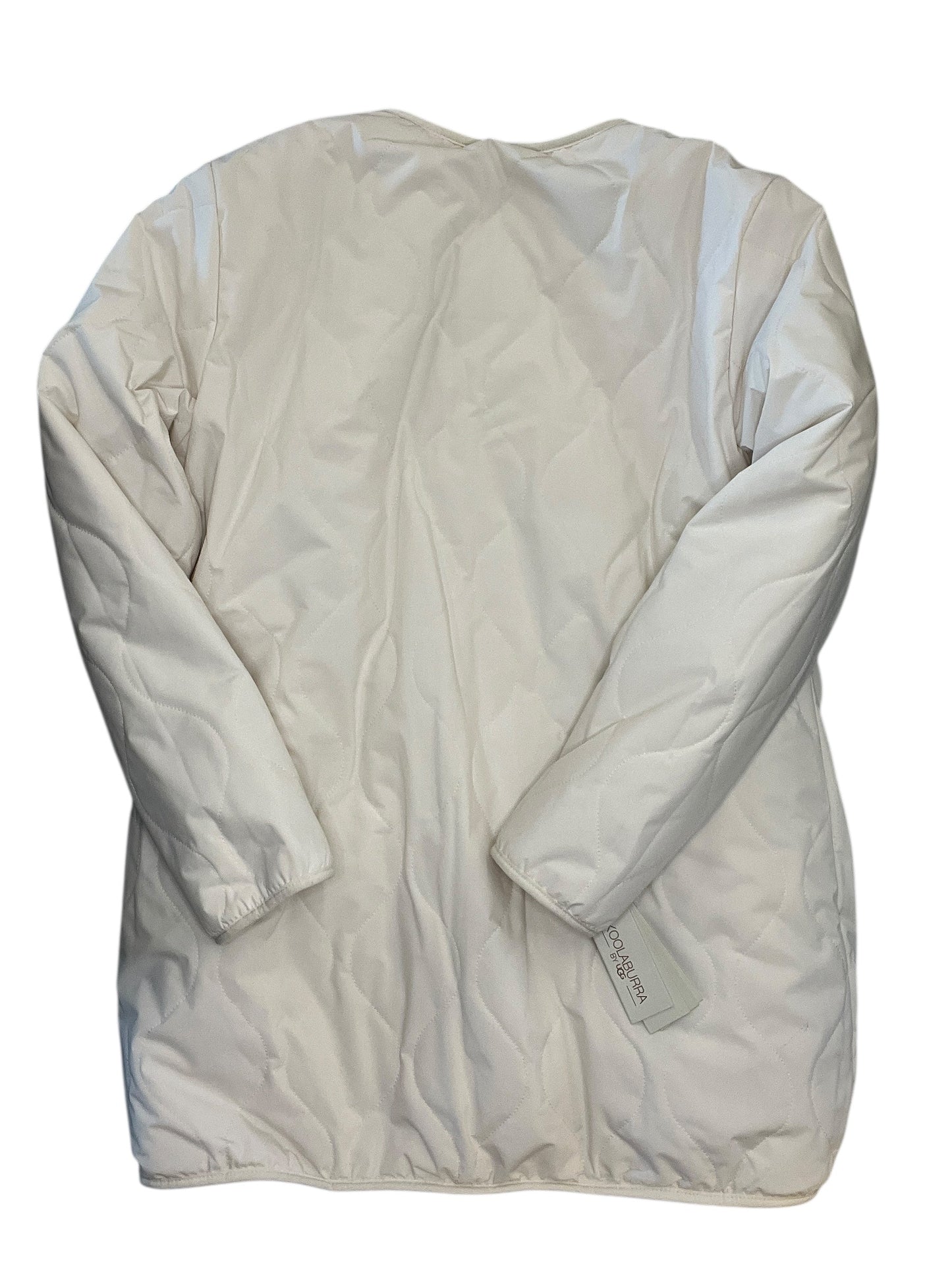 Coat Puffer & Quilted By Koolaburra By Ugg In Cream, Size:L
