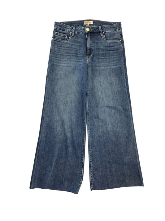 Jeans Wide Leg By Kut In Blue Denim, Size:8