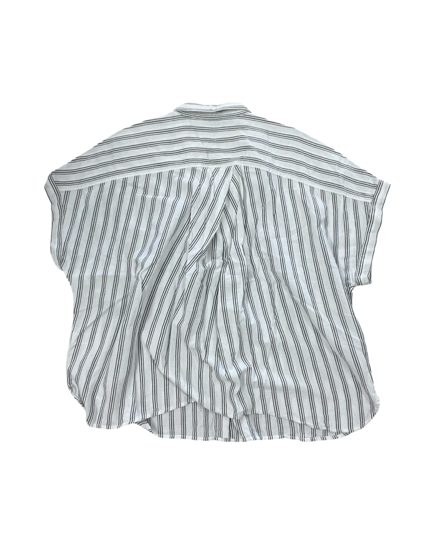Blouse Ss By Coldwater Creek In Black & White, Size:2X