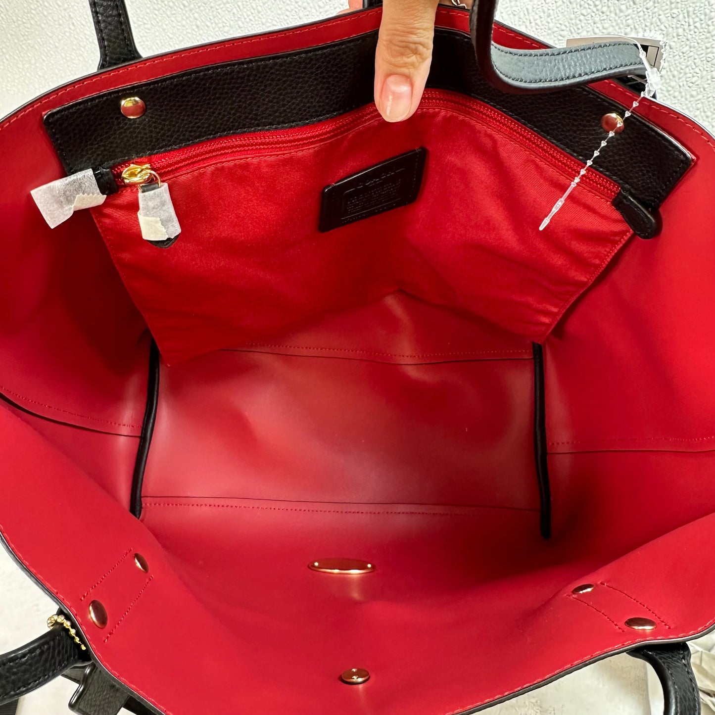 Market Tote Designer By Coach, Size: Large
