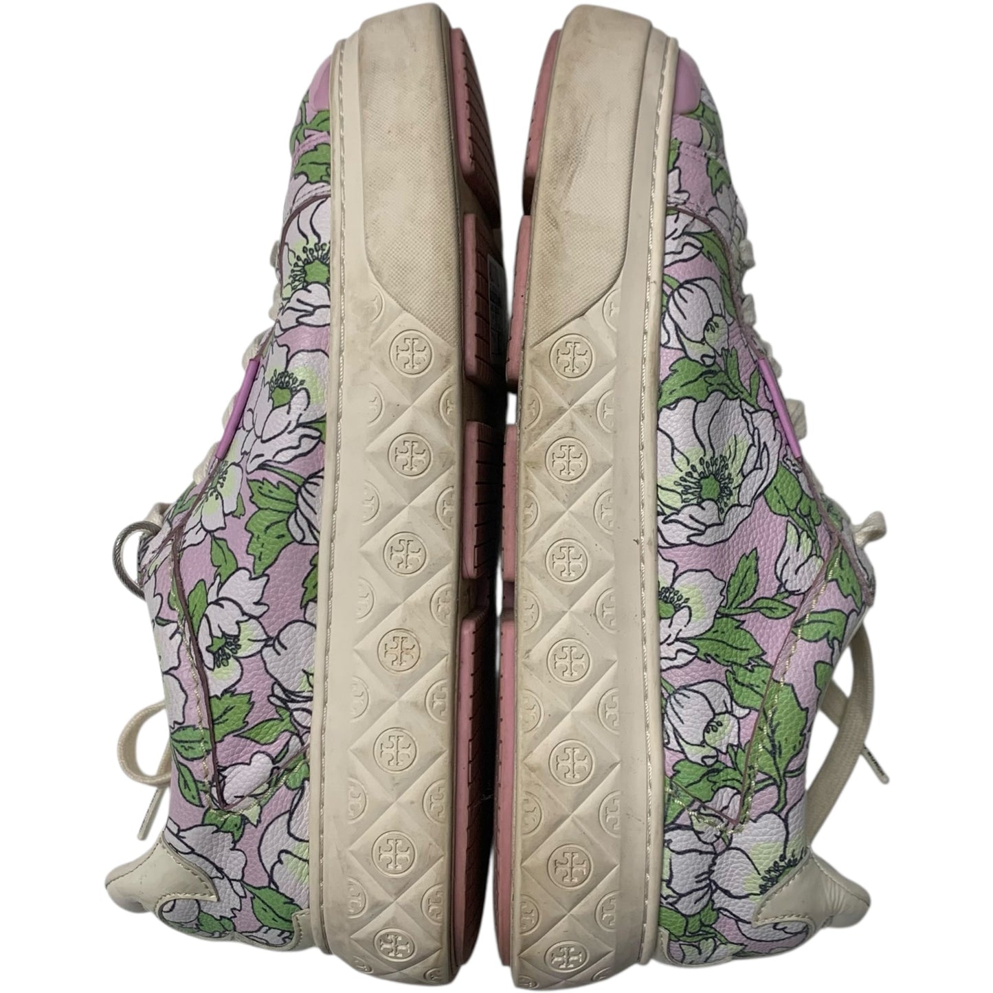 Shoes Designer By Tory Burch In Floral Print, Size: 9.5