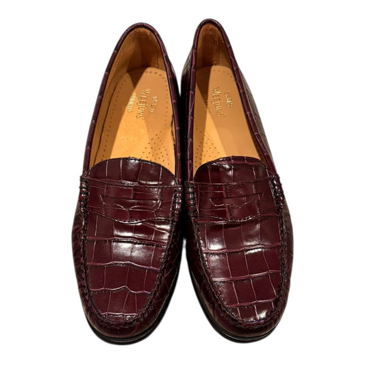 Shoes Flats By Gh Bass And Co In Purple, Size:9