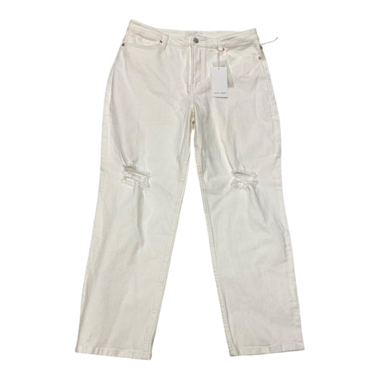 Jeans Straight By Dear John In White Denim, Size:12