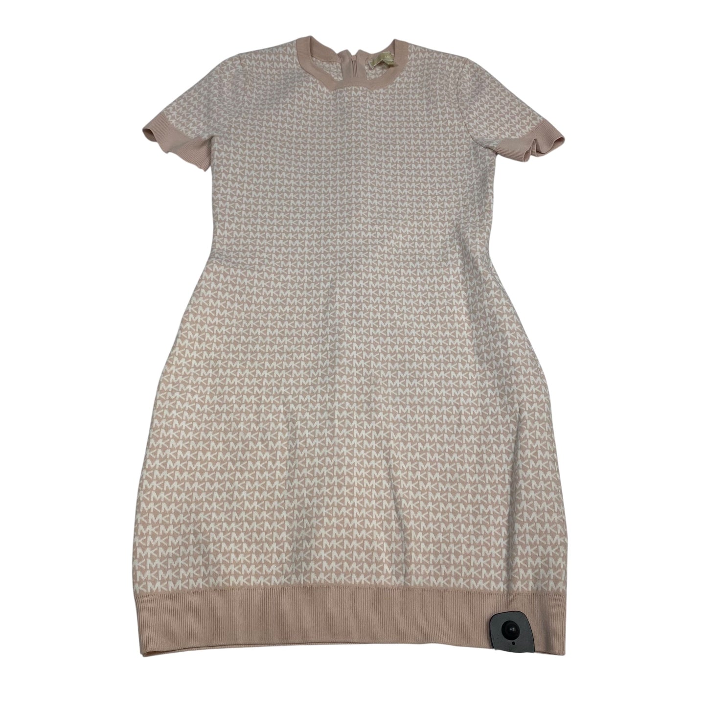 Dress Casual Short By Michael By Michael Kors In Pink & White, Size:M