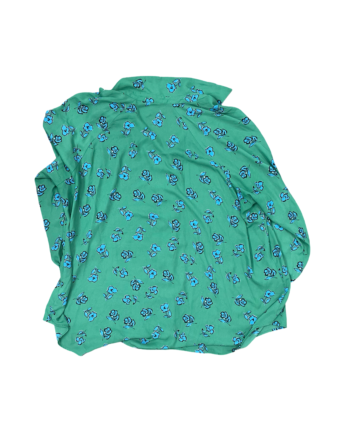 Top 3/4 Sleeve By Cabi In Green, Size:Xl