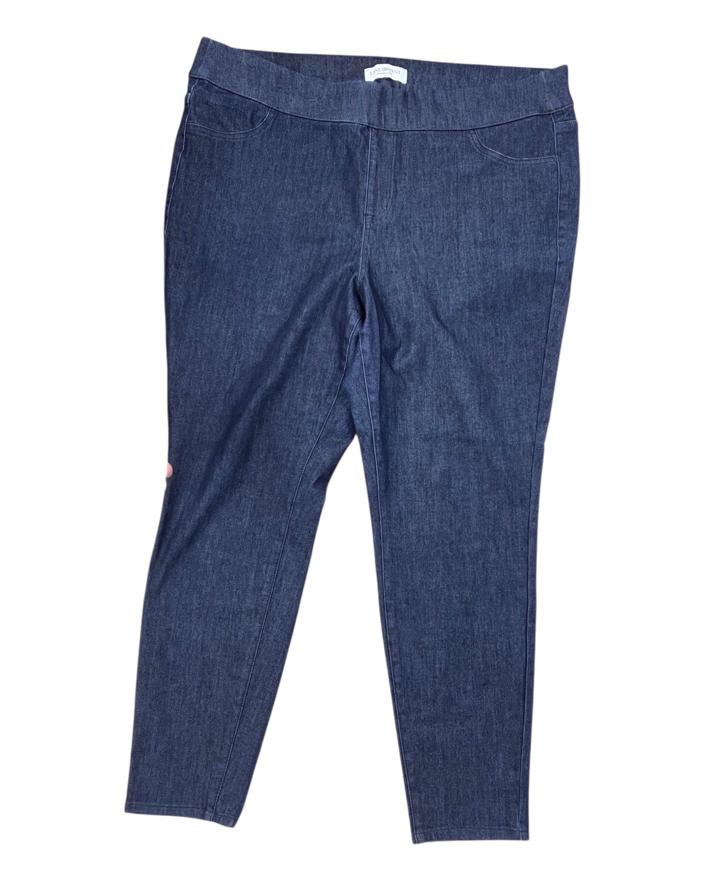 Jeans Jeggings By Lane Bryant In Blue Denim, Size:20