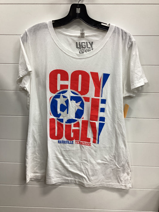 Top Ss By  Cmc In White, Size:1X