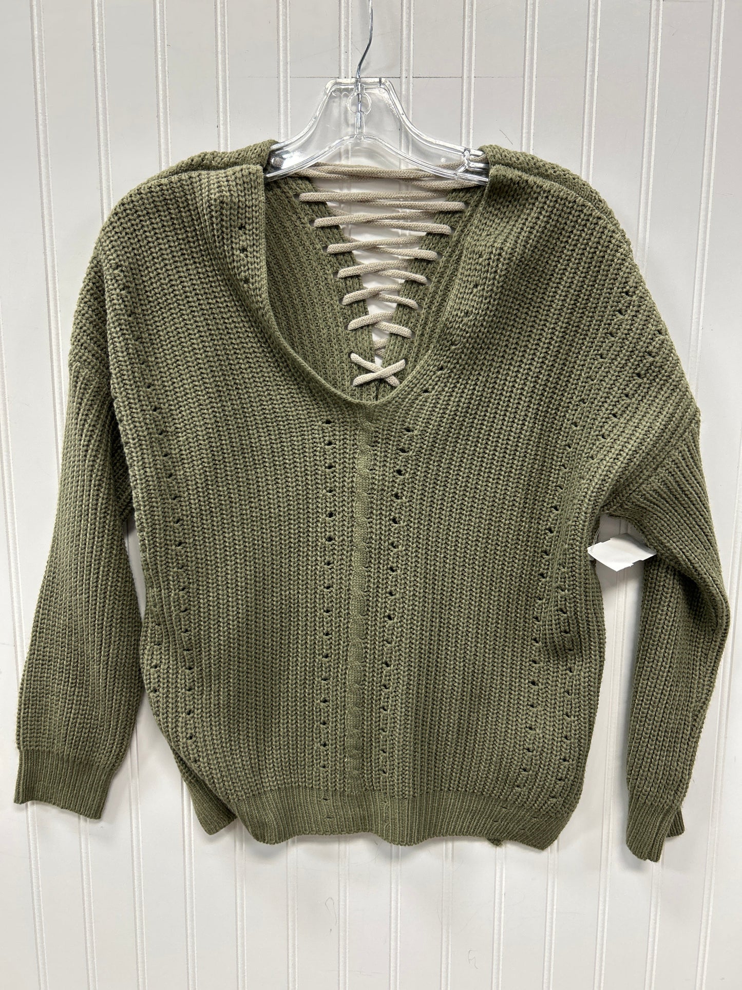Sweater By En Creme In Green, Size:Xs