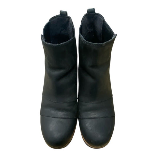 Boots Ankle Flats By Sorel In Black, Size:8