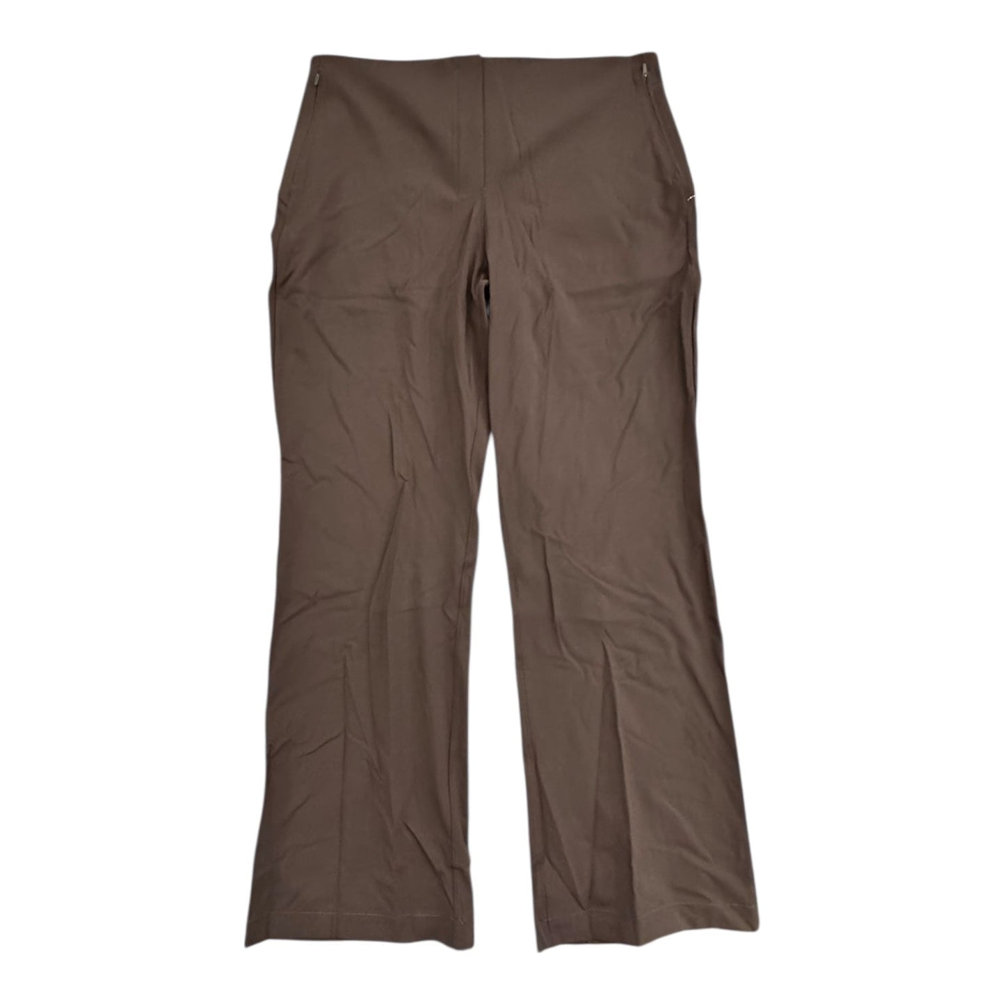 Pants Wide Leg By Lululemon In Brown, Size:14