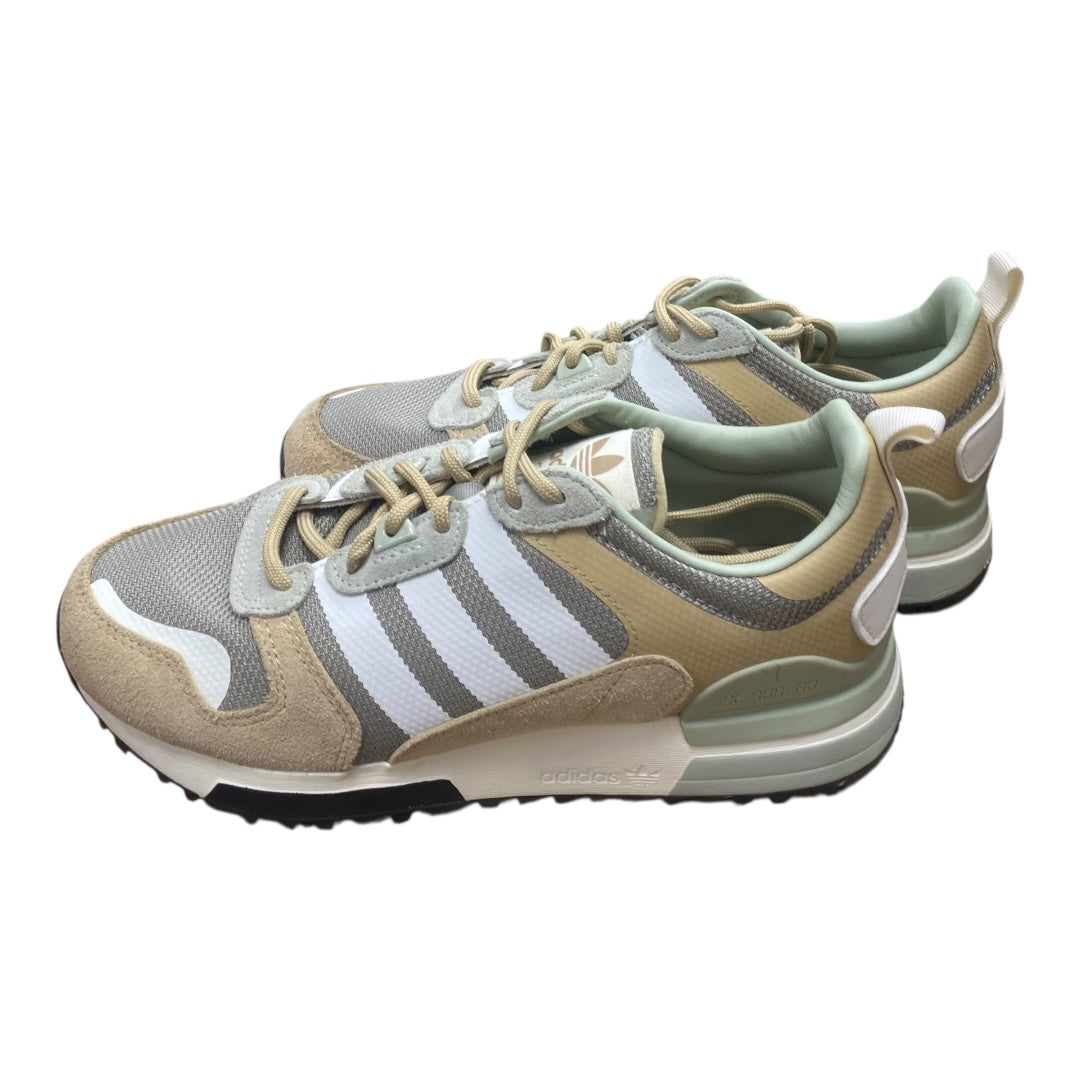 Shoes Sneakers By Adidas In Green & Tan, Size:7