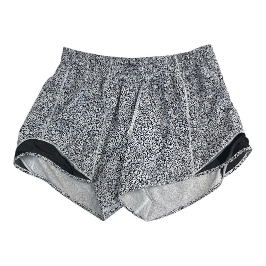 Athletic Shorts By Lululemon In Floral Print, Size:10