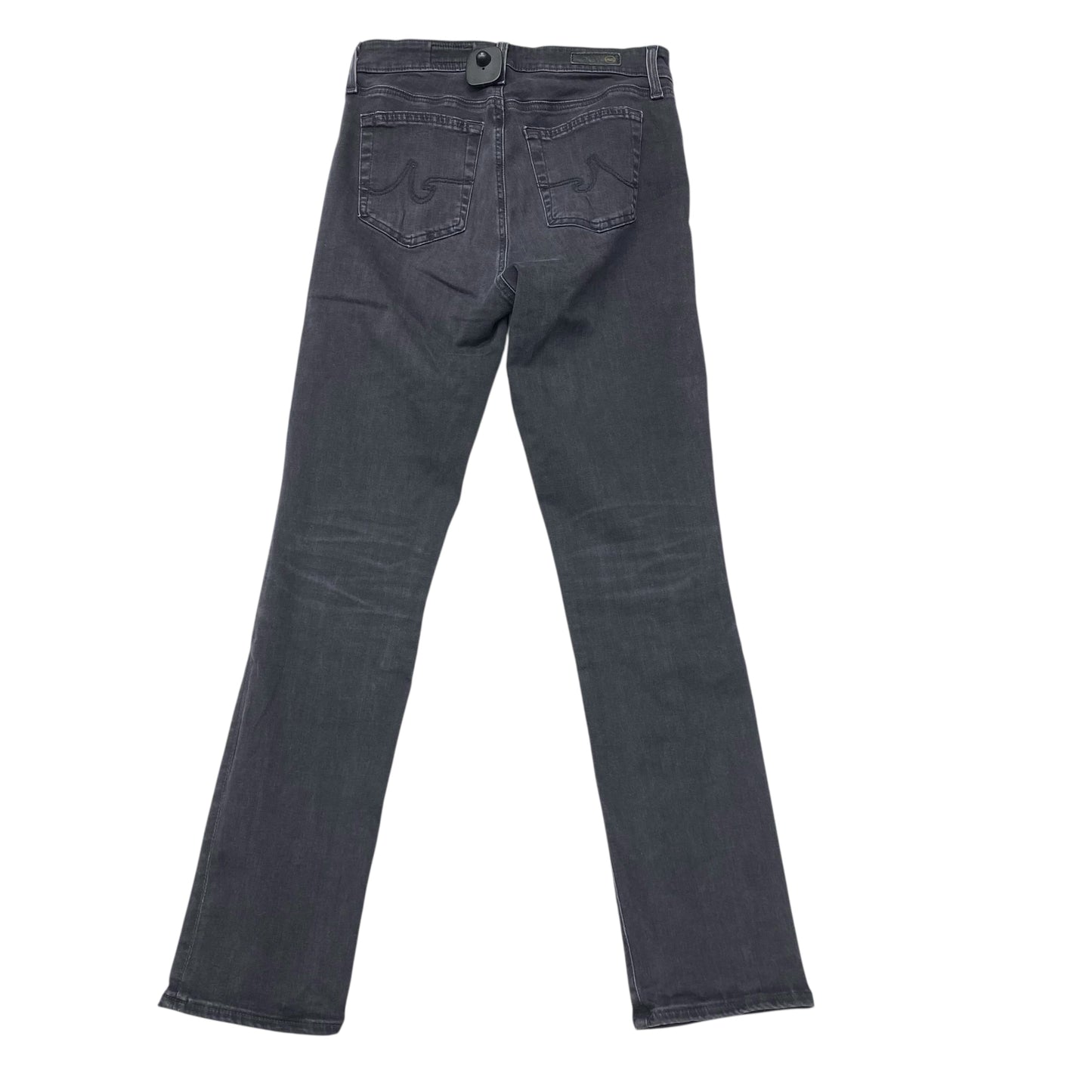 Jeans Straight By Ag Jeans In Black, Size:4