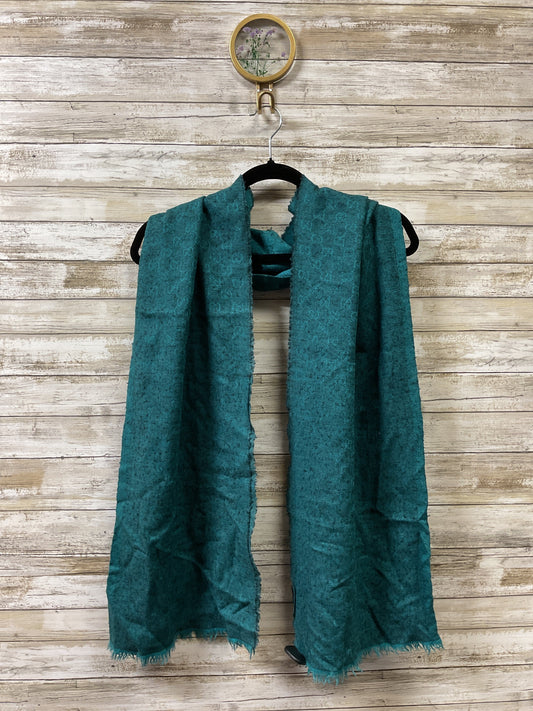 Scarf Luxury Designer By Gucci In Teal
