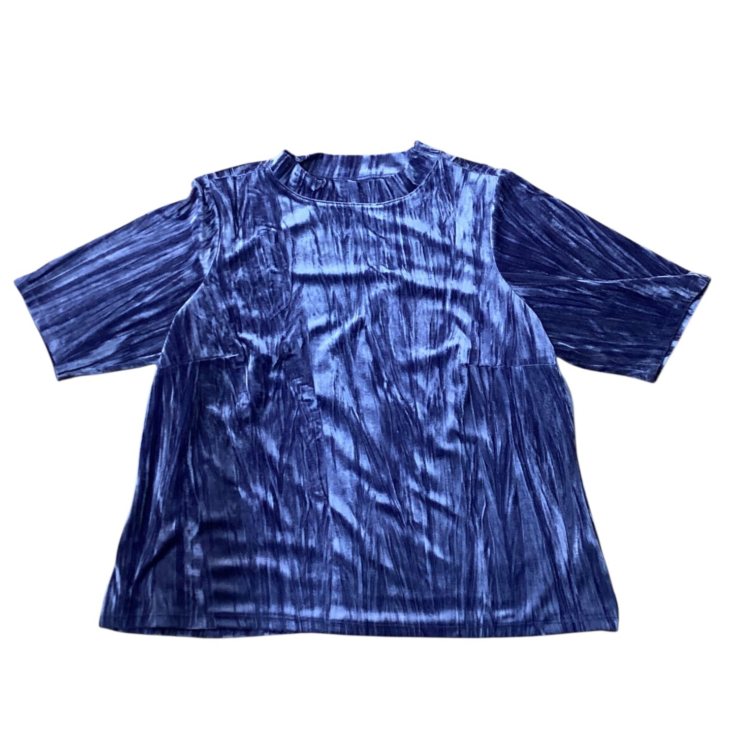 Top Ss By Pilcro In Blue, Size:2X