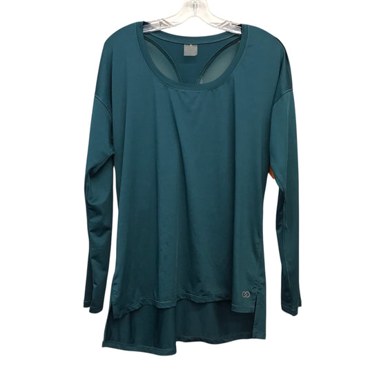 Athletic Top Ls Crewneck By Calia In Green, Size:L