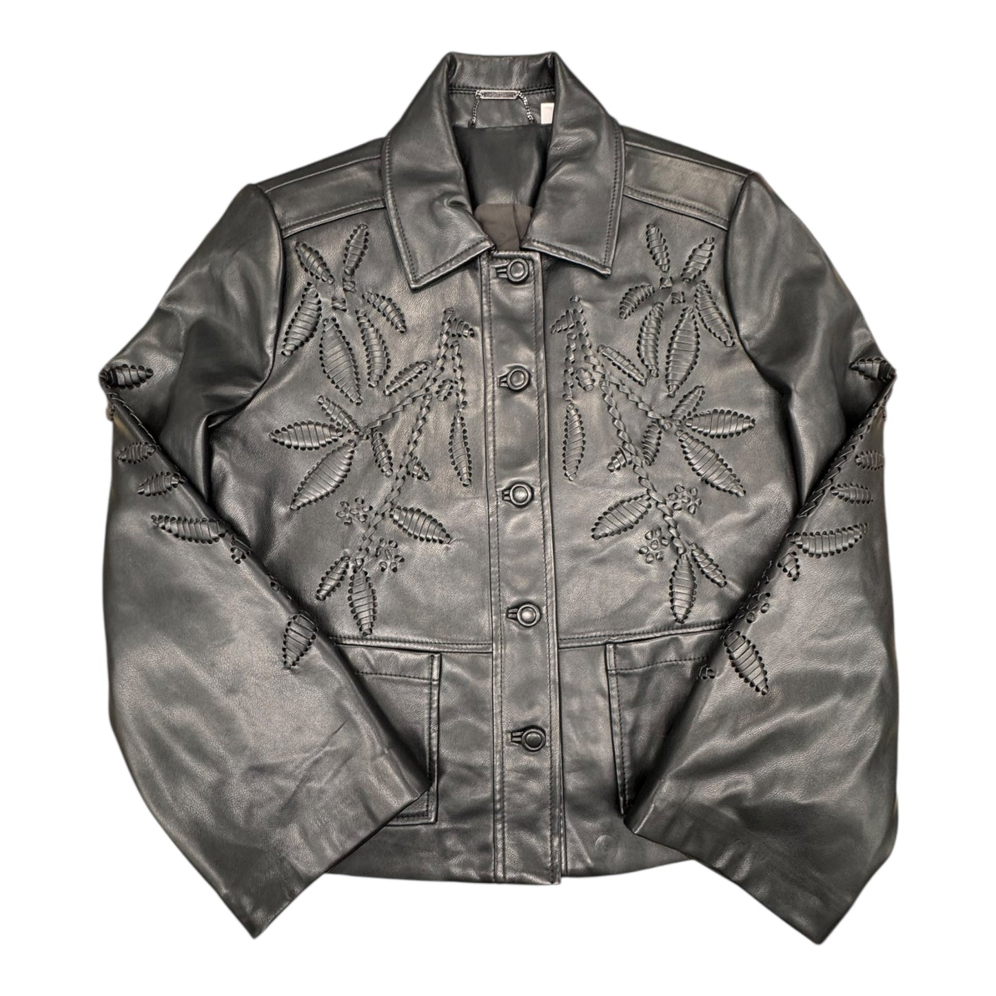 Blazer By Chicos In Black, Size:M