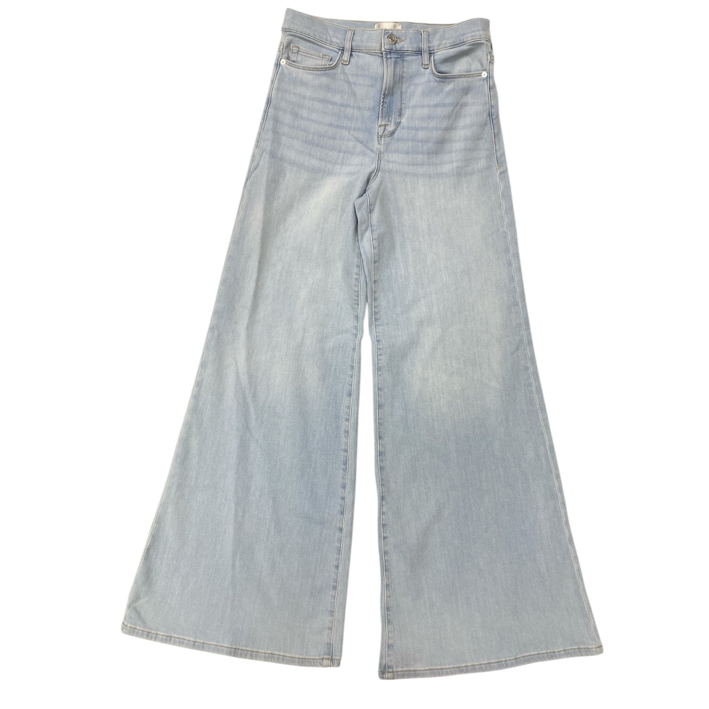 Jeans Flared By Frame In Blue Denim, Size:8