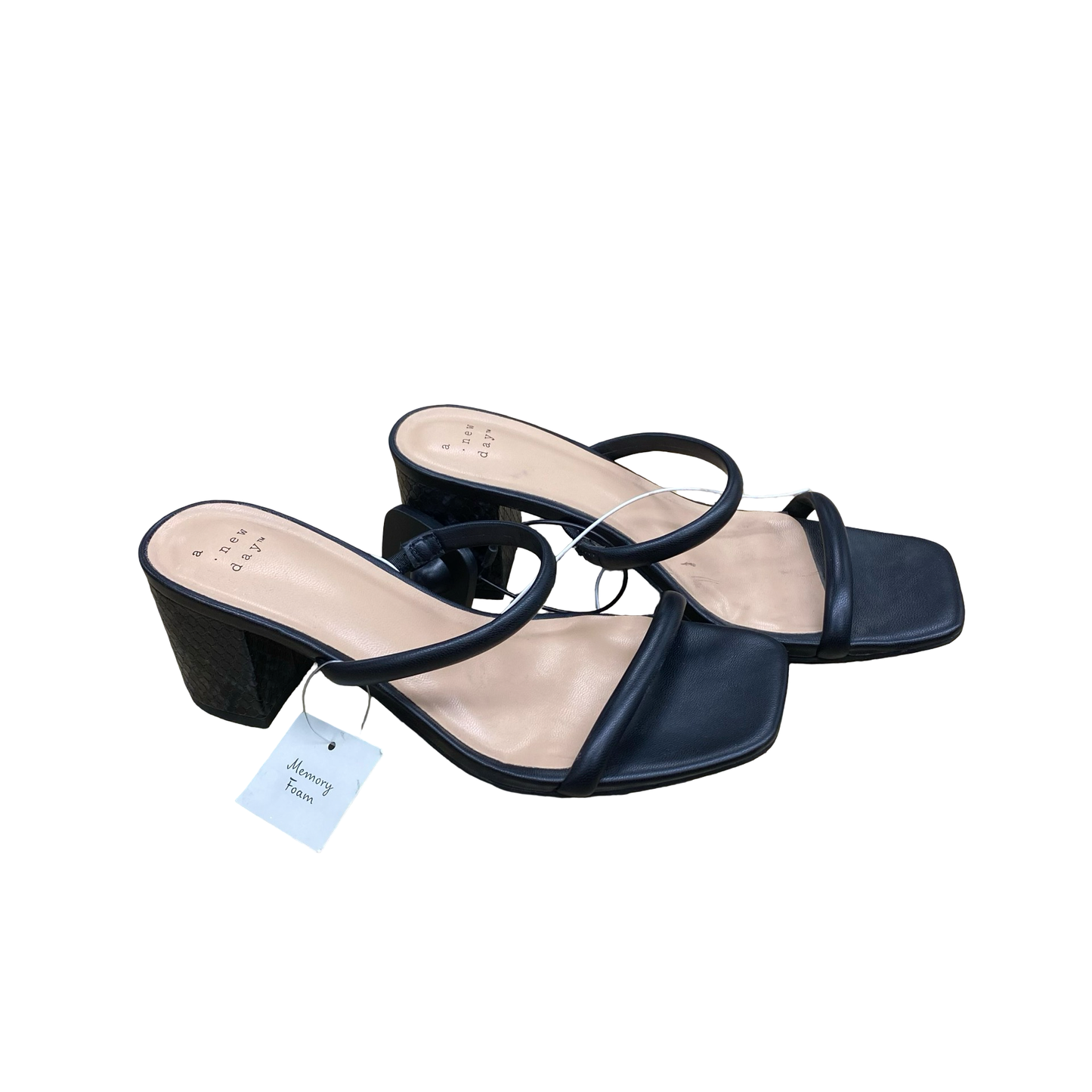 Shoes Heels Block By A New Day In Black, Size:6