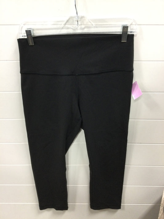Athletic Leggings Capris By Lululemon In Black, Size:12