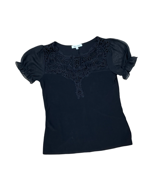 Top Ss By Clothes Mentor In Black, Size:S