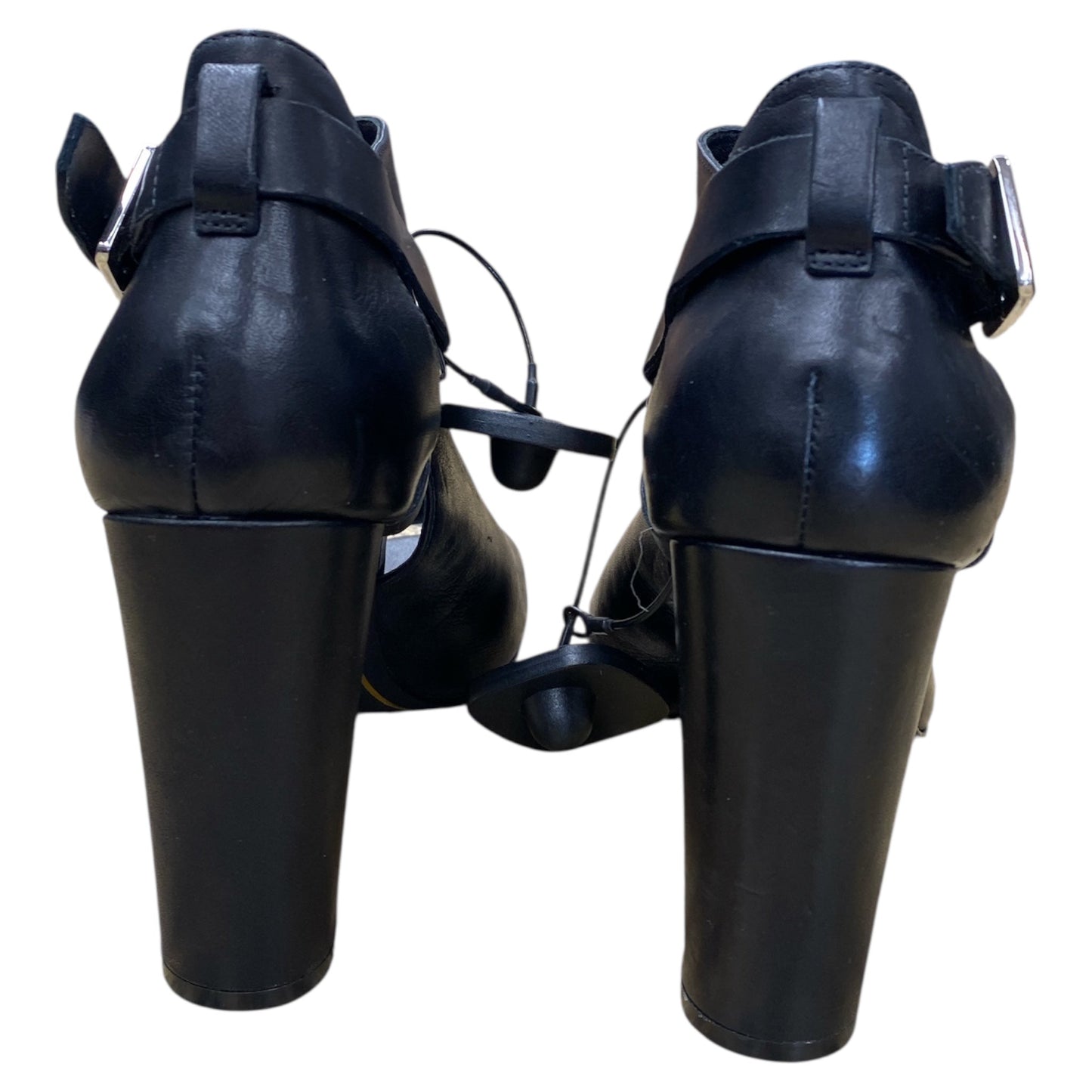 Shoes Heels Block By Lauren By Ralph Lauren In Black, Size:7