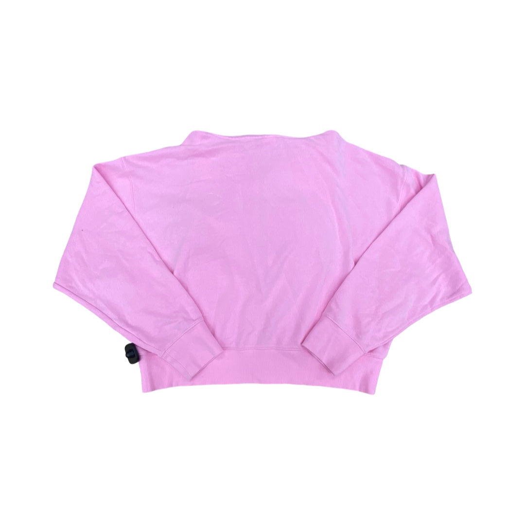 Sweatshirt Hoodie By Pink In Pink, Size:L