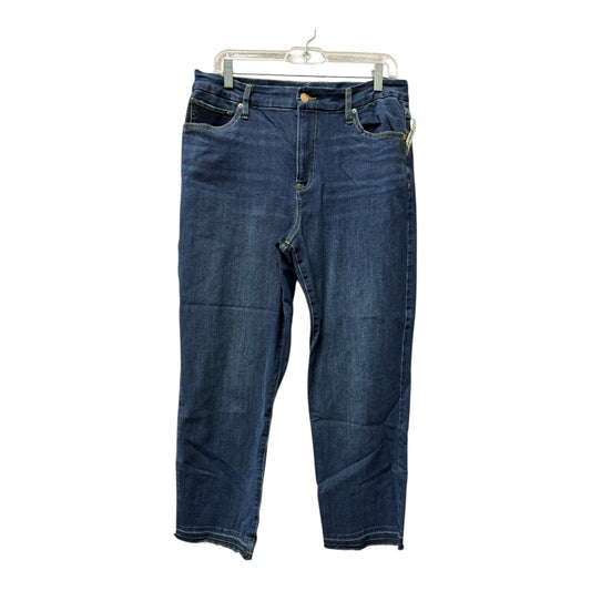 Jeans Straight By Express In Blue, Size:12