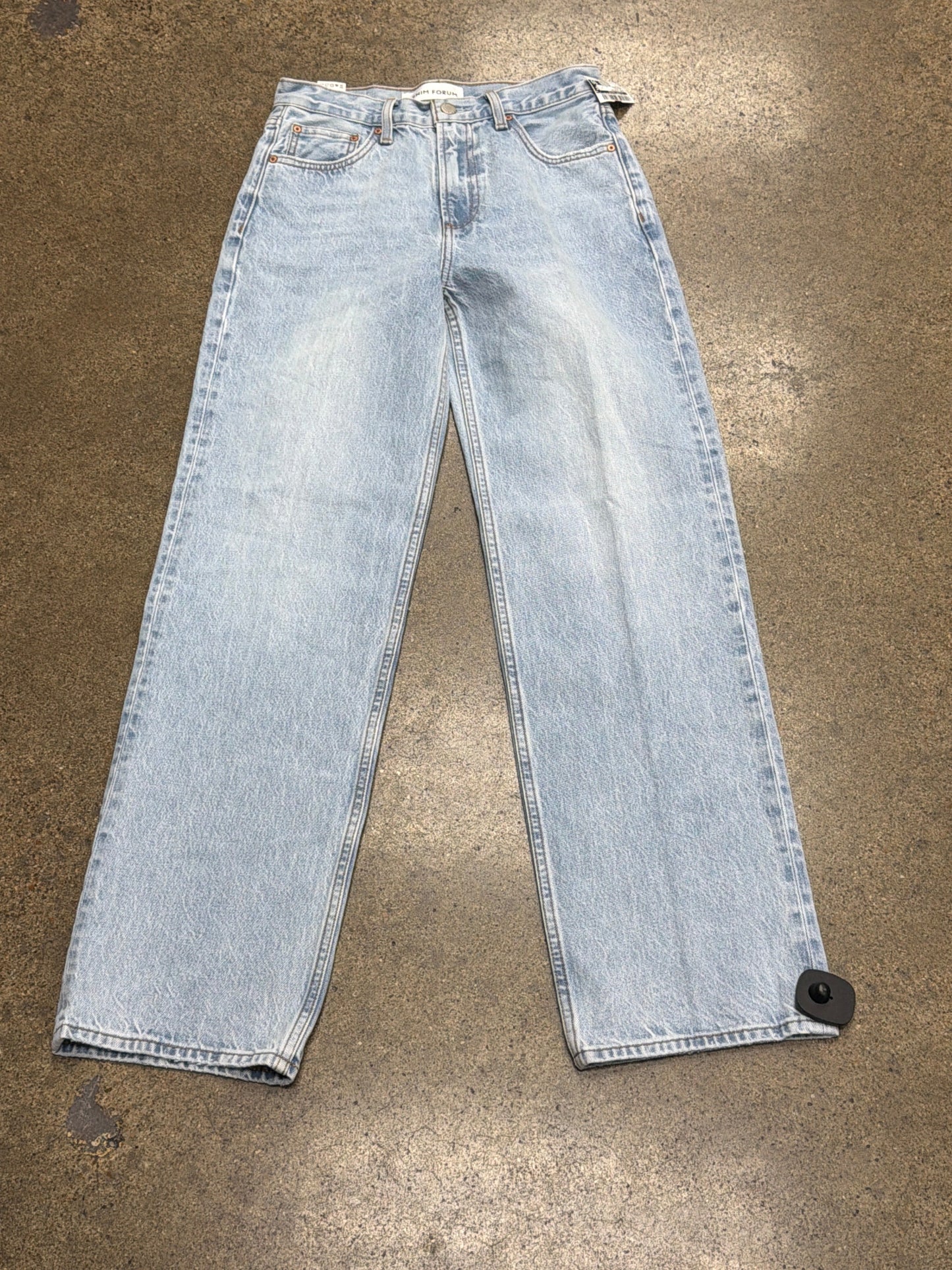 Jeans Straight By Clothes Mentor In Blue Denim, Size:0