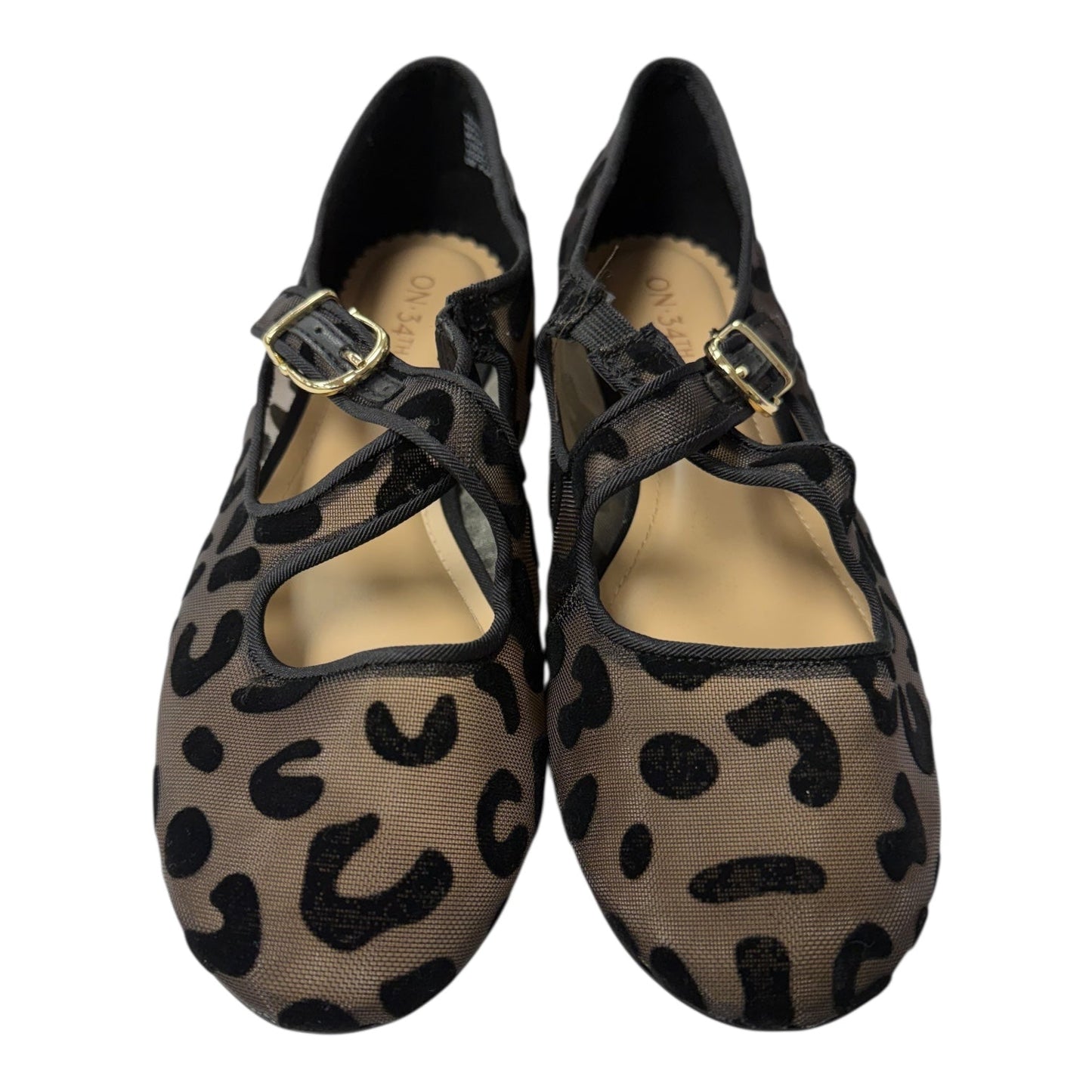 Shoes Flats By On 34Th In Black, Size:8