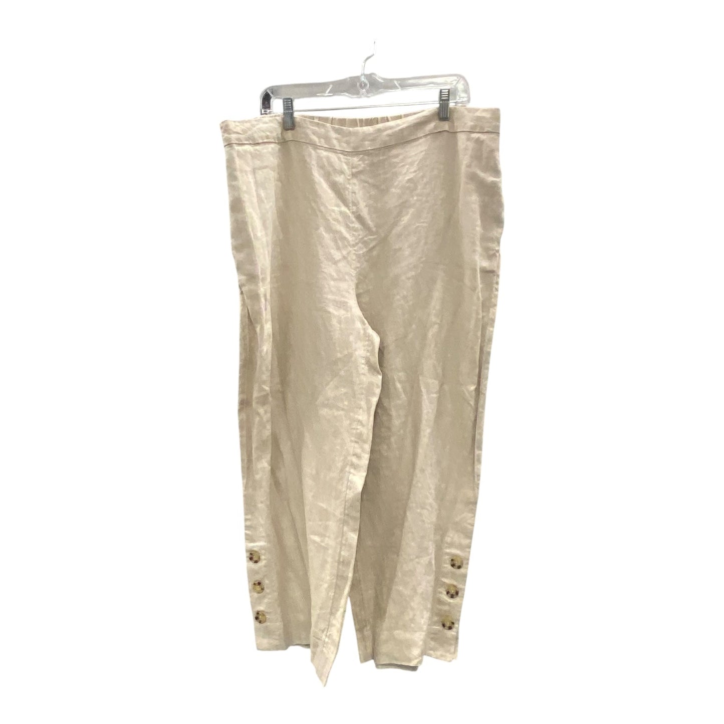 Pants Dress By Chicos In Tan, Size:12