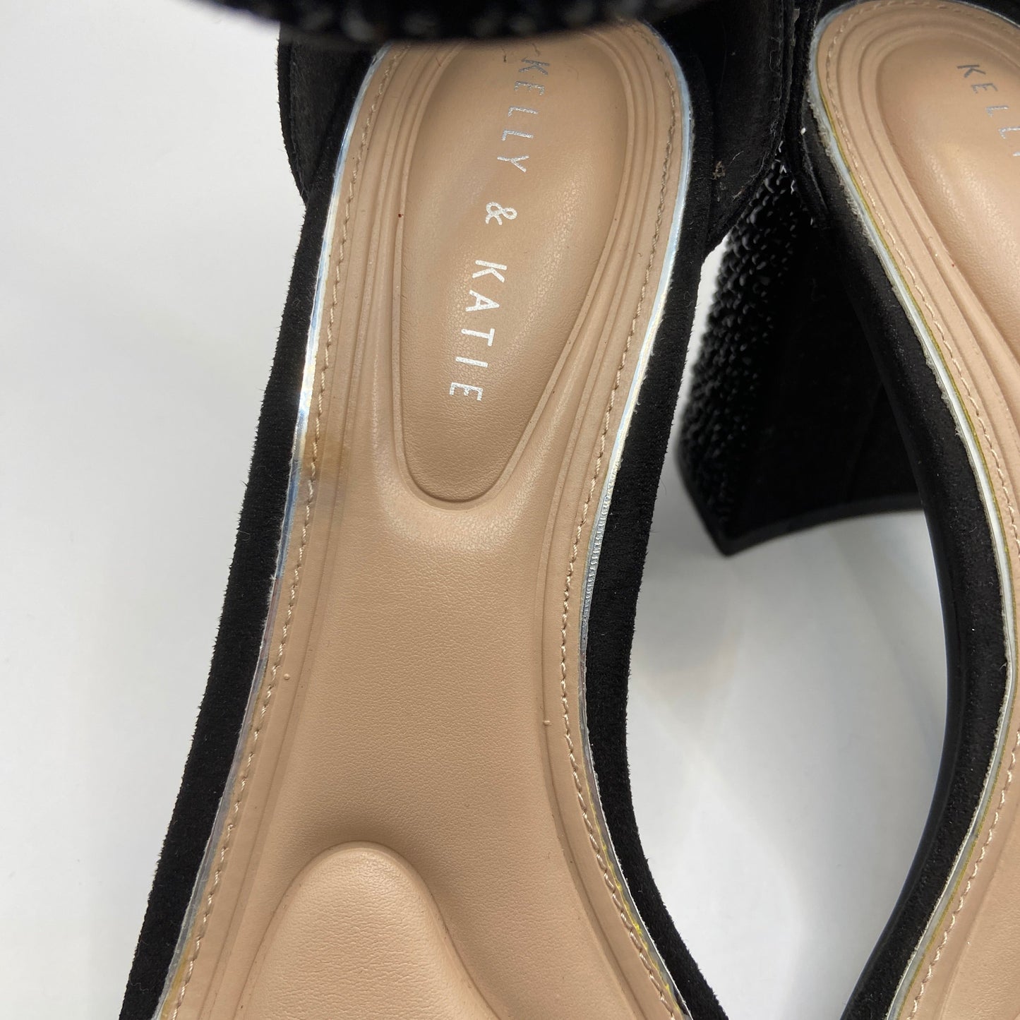 Shoes Heels Block By Kelly And Katie In Black, Size: 7.5