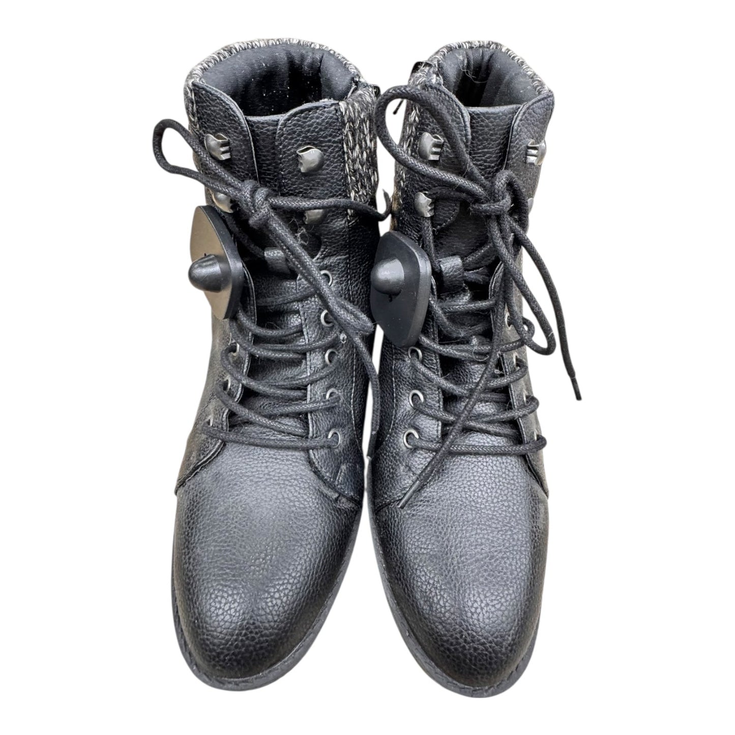 Boots Ankle Heels By Style And Company In Black, Size:8.5
