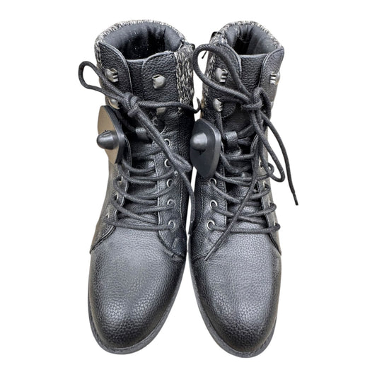 Boots Ankle Heels By Style And Company In Black, Size:8.5