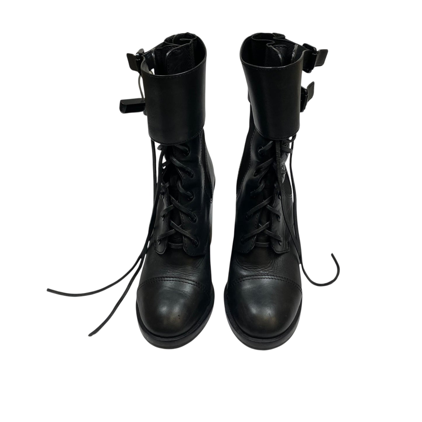 Boots Designer By Tory Burch In Black, Size:8.5