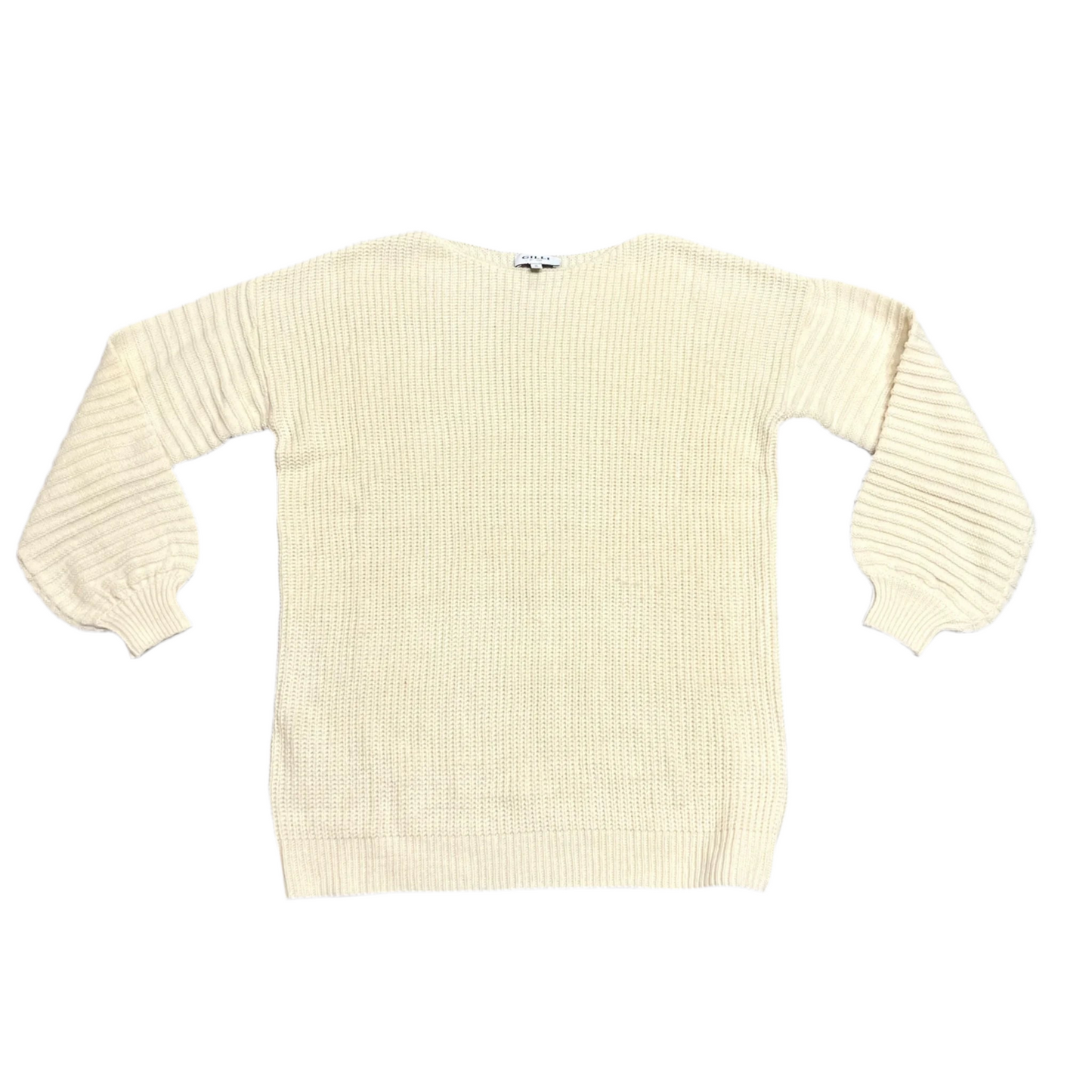 Sweater By Gilli In Cream, Size: S