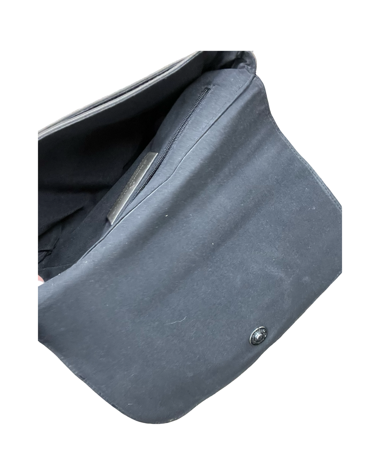 Crossbody Leather By Etienne Aigner In Grey, Size:Small