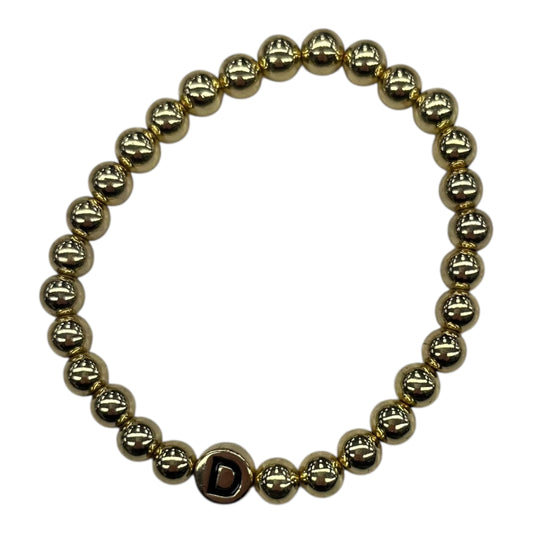 Bracelet Beaded By Clothes Mentor In Gold