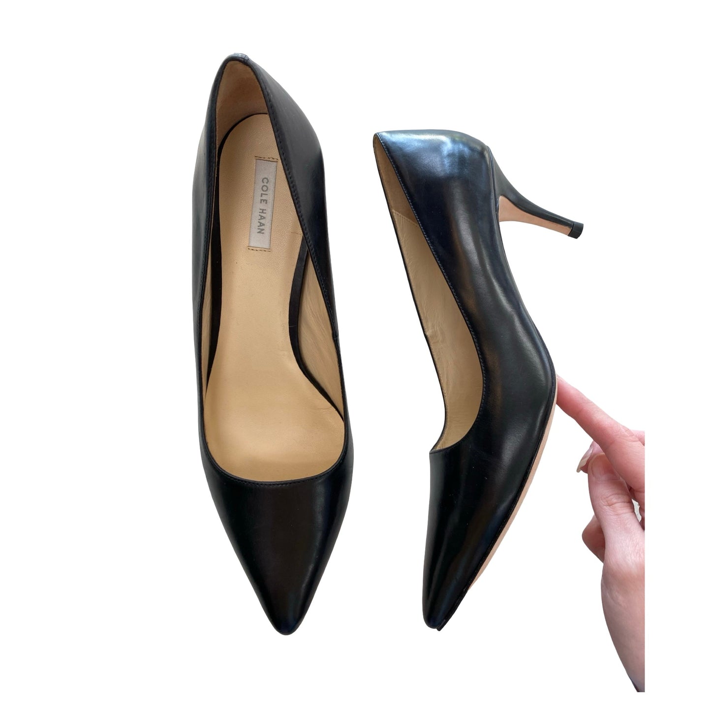 Shoes Heels Kitten By Cole-Haan In Black, Size:10