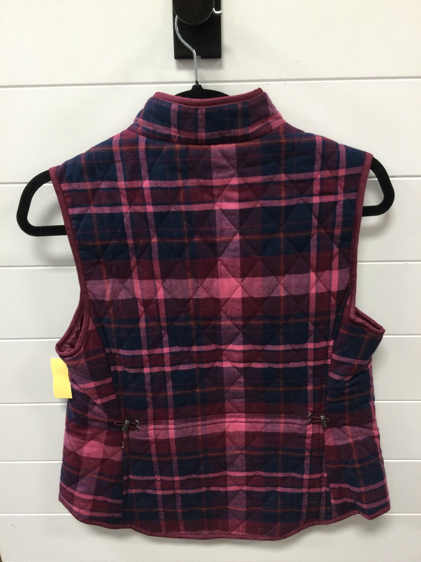 Vest Other By Croft And Barrow In Plaid Pattern, Size:S