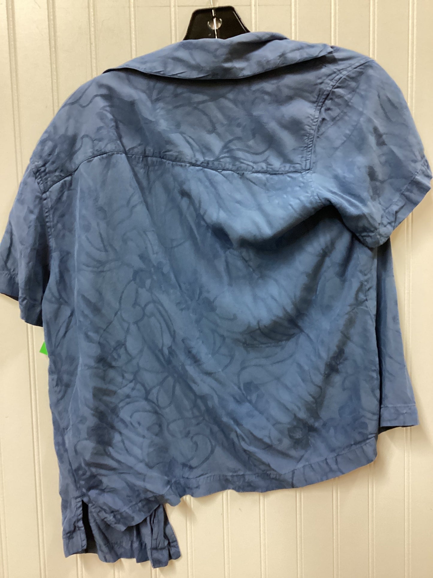 Blouse Ss By Cmc In Blue, Size:M