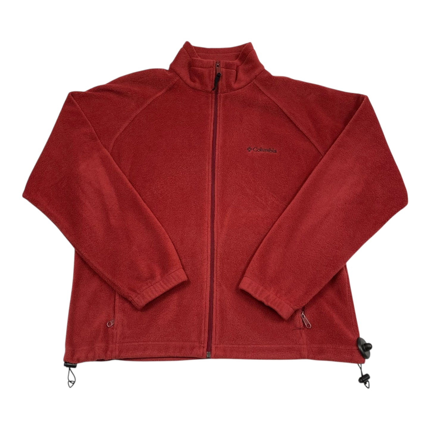 Jacket Fleece By Columbia In Red, Size:Xl